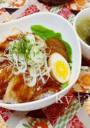おかわり！チャーシュー丼(*´-`)-レシピのメイン写真