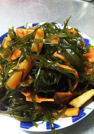 すき昆布の炒め物♡-レシピのメイン写真