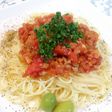 ♪たっぷりセロリのミートソース♪