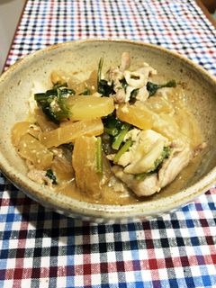 豚肉と大根のみそ炒め-レシピのメイン写真