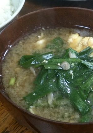 超簡単！にらたま味噌汁-レシピのメイン写真