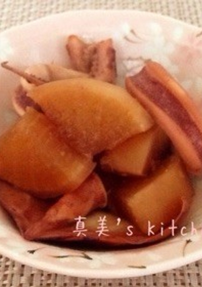 イカと大根の煮物-レシピのメイン写真
