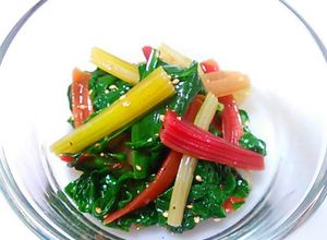 きれい野菜☆スイスチャードのナムル-レシピのメイン写真