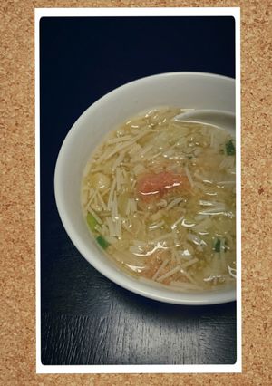 うどんスープで！たらこのとろとろ雑炊★-レシピのメイン写真