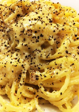 鼻からでも食べられるカルボナーラ-レシピのメイン写真
