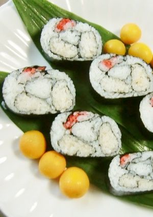 ドレッシングで寿司飯を作り、飾りずし挑戦-レシピのメイン写真