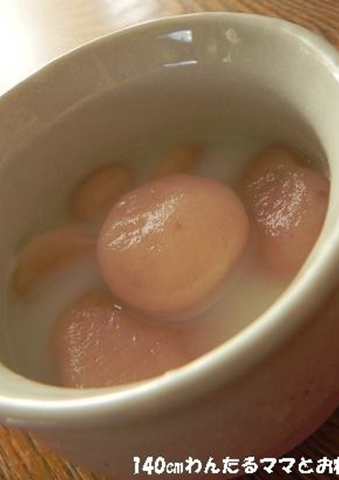簡単★いちご白玉ミルク-レシピのメイン写真