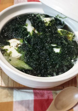 あおさ豆腐-レシピのメイン写真
