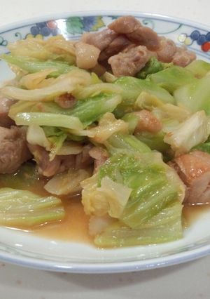 【大量消費！】鶏肉とキャベツの味噌炒め-レシピのメイン写真