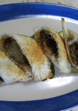 豚林檎カレーのホットサンド♪べるりさん風-レシピのメイン写真