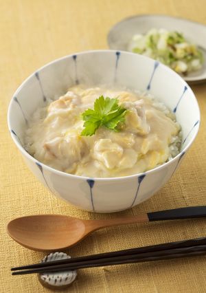 とろとろ玉子のシチュー親子丼-レシピのメイン写真