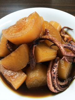 イカと大根の煮物-レシピのメイン写真