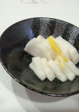 【ビニール袋で】簡単大根の漬物-レシピのメイン写真