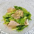 ルッコラと生ハムの簡単サラダ♬