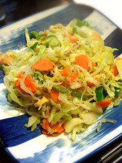 白滝入り野菜炒め-レシピのメイン写真