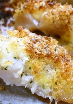 超かんたん♪白身魚のパン粉焼き-レシピのメイン写真