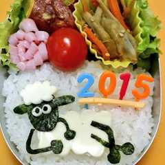 ひつじのショーン♡キャラ弁-レシピのメイン写真