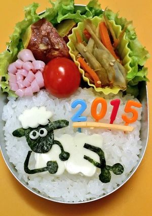 ひつじのショーン♡キャラ弁-レシピのメイン写真