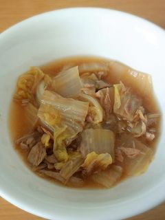 白菜とシーチキンのくたくた煮-レシピのメイン写真