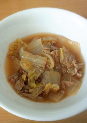 白菜とシーチキンのくたくた煮-レシピのメイン写真