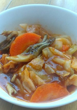 10分♪ミートソースで簡単トマト煮込み☆-レシピのメイン写真