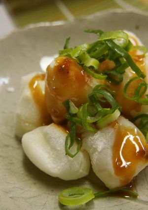 焼き餅の万能ソースかけ-レシピのメイン写真