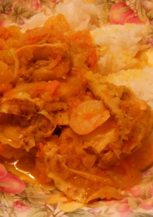 スパイシーだけど辛くないシーフードカレー-レシピのメイン写真