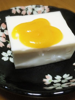 ピーナッツ豆腐酢味噌乗せ♪-レシピのメイン写真