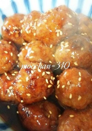 ふわふわ肉団子＊甘酢でさっぱりお弁当にも-レシピのメイン写真