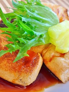 油揚げの焼きおにぎり(松小5)-レシピのメイン写真