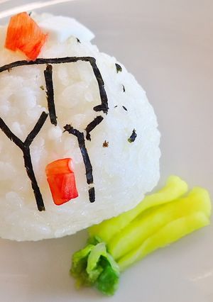 ガンダムおにぎり（松小５）-レシピのメイン写真