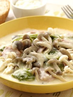 ブナピー・ブナシメジと白菜のクリーム煮-レシピのメイン写真
