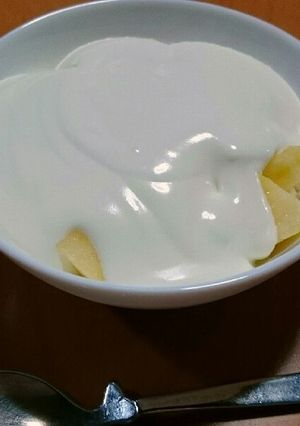 はかり不要！簡単生クリームヨーグルト♪-レシピのメイン写真