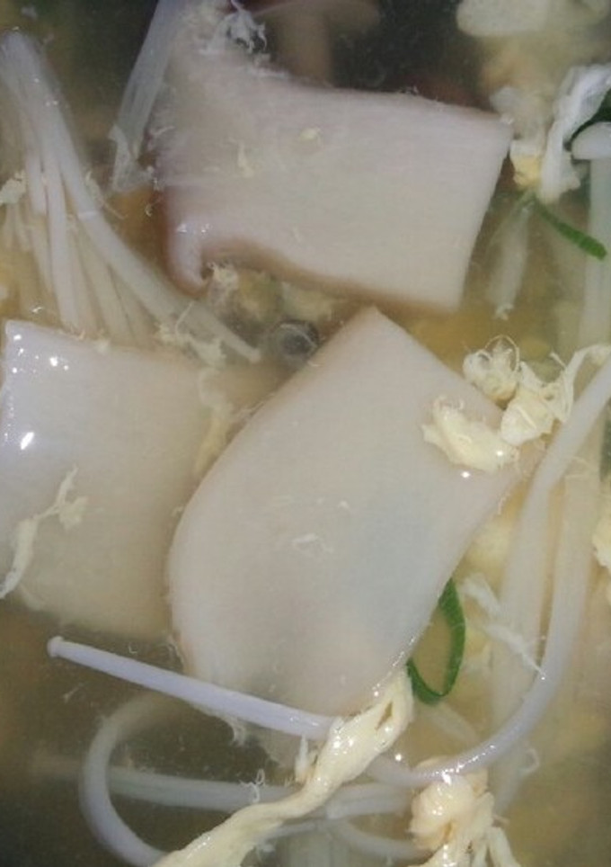 キノコとたまごのスープ-レシピのメイン写真