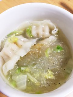 水餃子スープ-レシピのメイン写真