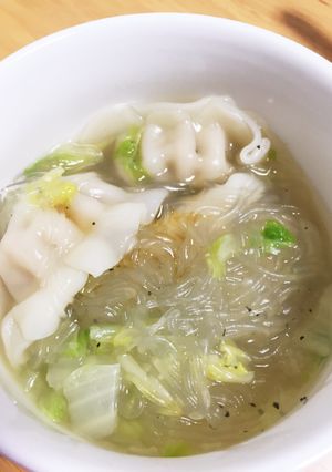 水餃子スープ-レシピのメイン写真