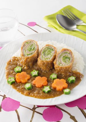 ロールキャベツカツカレー-レシピのメイン写真