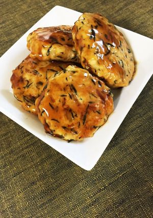豆腐でふわふわ！ひじきの照り焼きつくね-レシピのメイン写真