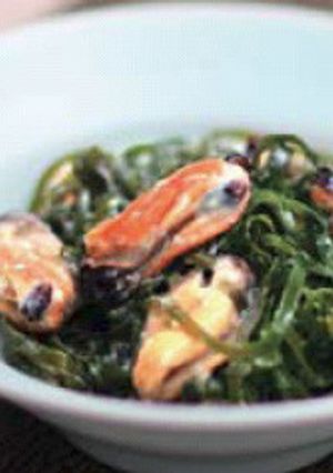 すき昆布とムール貝の酢味噌和え-レシピのメイン写真