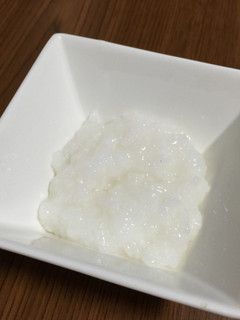 米から作る5倍粥(離乳食後期)-レシピのメイン写真