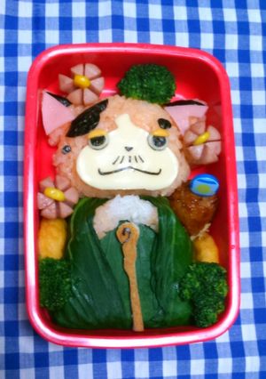 妖怪ウォッチ キャラ弁 マスターニャーダ-レシピのメイン写真