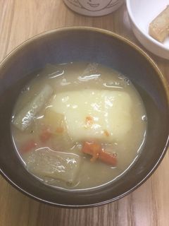 リメイク・もち入りみそ汁-レシピのメイン写真
