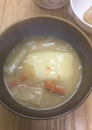 リメイク・もち入りみそ汁-レシピのメイン写真
