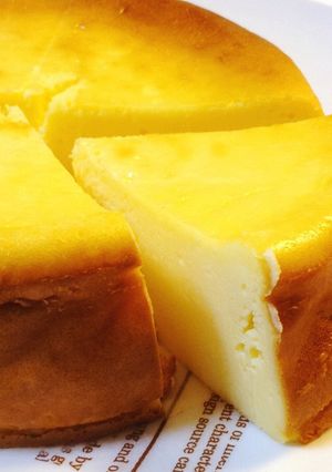 ミキサーでガー!簡単ベイクドチーズケーキ-レシピのメイン写真