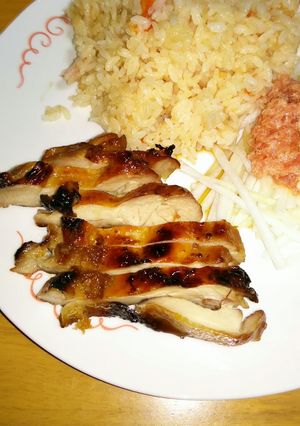 超簡単！うまうま♪鶏もも魚焼きグリルで♪-レシピのメイン写真