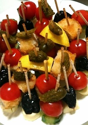 刺すだけ簡単❗おつまみピンチョス-レシピのメイン写真