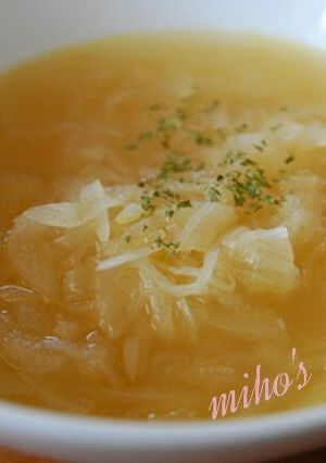 簡単5分!!うま~い♡オニオンスープ-レシピのメイン写真