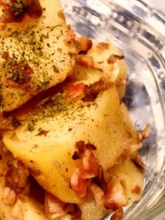 じゃがいもとマイタケベーコン炒め-レシピのメイン写真