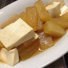 煮るだけ簡単♪大根と豆腐の煮物-レシピのメイン写真