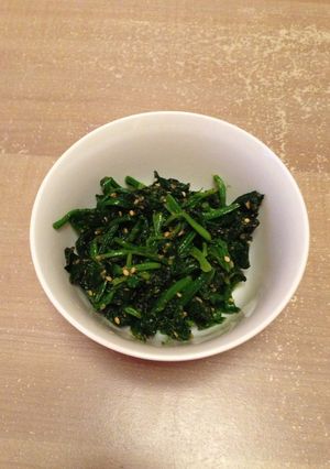 ほうれん草のごま和え-レシピのメイン写真